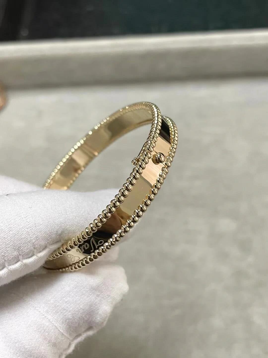 Van Cleef & Arpels Magic Alhambra Bangle Bracelet